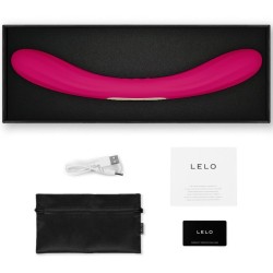 LELO - BOOMERANG VIBRATORE A DOPPIA ENDA CERISE