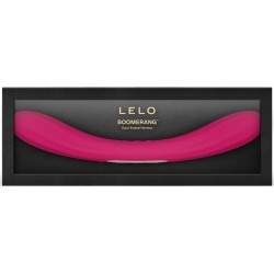 LELO - BOOMERANG VIBRADOR DE PONTA DUPLA CEREJA