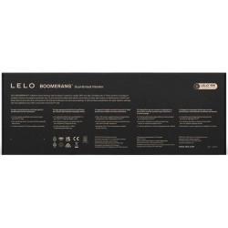 LELO - BOOMERANG VIBRATORE A DOPPIA ENDA CERISE