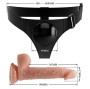 PRETTY LOVE - HARNESS BRIEFS UNIVERSAL HARNESS WITH DILDO KEVIN 19 CM NATURAL