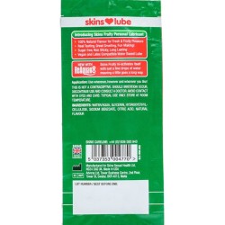 SKINS – FRUCHTIGES, WASSERBASIS-GLÄTTER WASSERMELONE, EINZELDOSIERUNG 5 ML