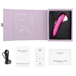 WOMANIZER - PRO VIBRANT CLITORIAL ESTIMULANTE ROSA