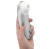 WOMANIZER - STIMULATEUR CLITORIAL VIBRANT PRO GRIS ARGENTÉ