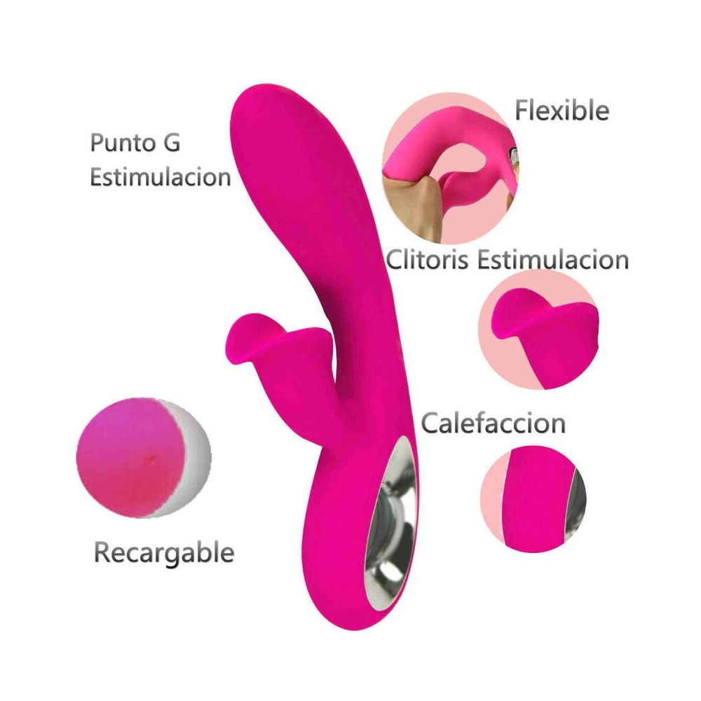 ARMONY - DARO VIBRATOR & PULL RING STIMULATOR FUCHSIA