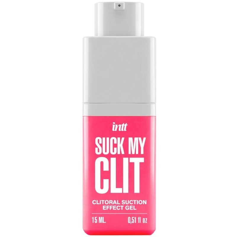 INTT - SUCK MY CLIT GEL EFFETTO ASPIRAZIONE FRAGOLA SELVAGGIA 15 ML