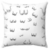 DIABLO PICANTE - CUSCINO PER SENI 30 X 30 BIANCO