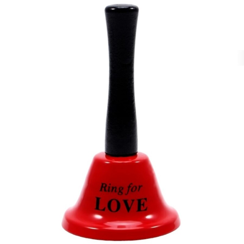 DIABLO PICANTE - ROTE HANDGLOCKE 'RING FOR LOVE'