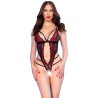 CHILIROSE - CR 4889 CORPS FLORAL ROUGE S/M