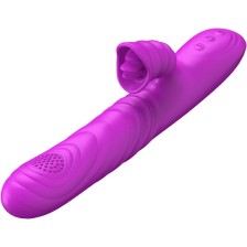 ARMONY - ANGELIA VIBRATOR MULTIFUNCTION WITH STIMULATING TONGUE HEAT EFFECT PURPLE