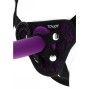 GET REAL - HARNAIS EN DENTELLE STRAP-ON VIOLET