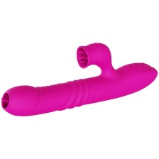 ARMONY - FANNY VIBRATOR MULTIFUNCTION DOUBLE TONGUE HEAT EFFECT ROSE