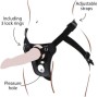 GET REAL - STRAP-ON PLEASURE HARNESS BLACK