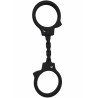 DIABLO PICANTE - SILICONE HANDCUFFS BLACK