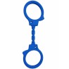 DIABLO PICANTE - SILICONE HANDCUFFS BLUE
