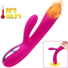 ARMONY - FLEXIBLER VIBRATOR & STIMULATOR MIT FUCHSIA-WRMEEFFEKT