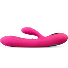 ARMONY - VIBRATEUR & STIMULATEUR FLEXIBLE EFFET CHALEUR FUCHSIA