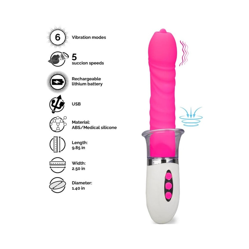 ARMONY - LIBERTY VIBRATOR & THRUSTING WITH TONGUE