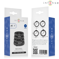 INTENSE - MICHIEL SET OF 4 PENIS RINGS MODEL 10