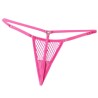 CHILIROSE - CR 4856 MICRO THONG REJILLA NEON PINK S/M