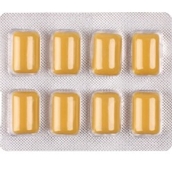 WUG On – Énergie instantanée sous forme de chewing-gum, plaquette thermoformée de 8 unités