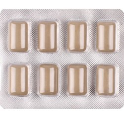 WUG OFF – Funktionelles Melatonin & Baldrian-Lakritz-Kaugummi, 8 Stück