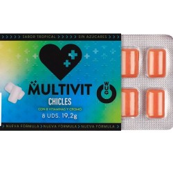 WUG MULTIVIT - MULTIVITAMÍNICO FUNCIONAL SABOR TROPICAL, 8 UNIDADES EM CARTELA