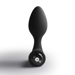ROCKS-OFF - NOVA SOLARIS RECHARGEABLE SLIM & POWERFUL ANAL PLUG 16 FUNCTION BLACK