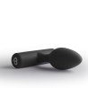 ROCKS-OFF - NOVA SOLARIS RECHARGEABLE SLIM & POWERFUL ANAL PLUG 16 FUNCTION BLACK