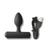 ROCKS-OFF - NOVA SOLARIS RECHARGEABLE SLIM & POWERFUL ANAL PLUG 16 FUNCTION BLACK