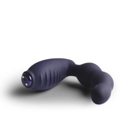ROCKS-OFF - MINI BAGUETTE RECHARGEABLE 16 FONCTIONS ROSE PIVOINE