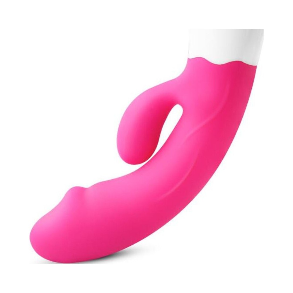 ARMONY - HAPPY VIBRATEUR & STIMULATEUR RECHARGEABLE FUCHSIA