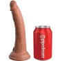 KING COCK - ELITE ARNÊS AJUSTVEL CONFORTVEL COM DILDO 17.8 CM