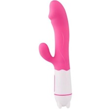 ARMONY - VIBRADOR FELIZ E ESTIMULADOR FÚCSIA RECARREGVEL