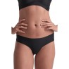 BYE-BRA - INVISIBLE THONG 2 PACK BEIGE & BLACK SIZE M