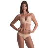 BYE-BRA - INVISIBLE THONG 2 PACK BEIGE & BLACK SIZE M