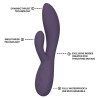 LELO - INA THRUST RABBIT VIBRATEUR À POUSSÉE VIOLET