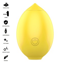 INTENSE - MONI STIMOLATORE CLITORIDE A SUZIONE LEMON