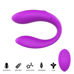 INTENSE - NORA VIBRATING CLAMP STIMULATOR PURPLE