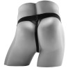 FETISH FANTASY SERIES - GODEMICHET VIBRANT RÉALISTE À COUCHE AVEC TESTICULES 17,8 CM