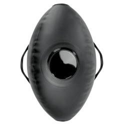 FETISH FANTASY SERIES - AUFBLASBARER LIEBESBALL MIT DILDO, SCHWARZ, 41,9 CM