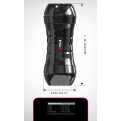 PDX EXTREME - MOLHADA - SUPER FLIP-A-PUSSY - MASTURBADOR REVERSÍVEL 21,6 CM