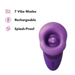 FANTASY FOR HER - VIBRATORE ASPIRANTE PER IL PIACERE VIOLA