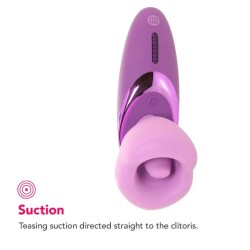 FANTASY FOR HER - VIBRATORE ASPIRANTE PER IL PIACERE VIOLA