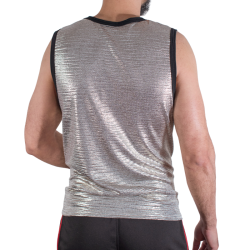 MACHO - SHIMMER TEXTURED T-SHIRT L/XL