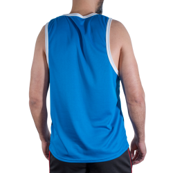 MACHO - CMV002 T-SHIRT BLU DA PALESTRA S/M