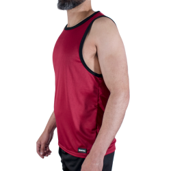 MACHO - CMV003 T-SHIRT DA PALESTRA MARRONE S/M