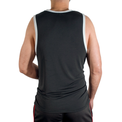 MACHO - CMV004 T-SHIRT DA PALESTRA NERA S/M