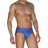 MACHO - MCH005 CLASSIC SLIP BLUE + RED S
