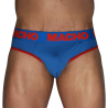 MACHO - MCH005 CLASSIC SLIP BLUE + RED M