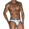 MACHO - MCH006 CLASSIC SLIP WEISS + SCHWARZ S